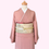 Thumbnail: (株)関芳ブランド  ピンク  色留袖  一つ紋  古典華柄 / Sekiyoshi Brand Pink Single-Crested Irotomesode