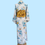 Thumbnail: 浴衣    紅型風  フリーサイズ   浴衣のみ / Bingata-like Style Yukata (Free Size) Yukata Only