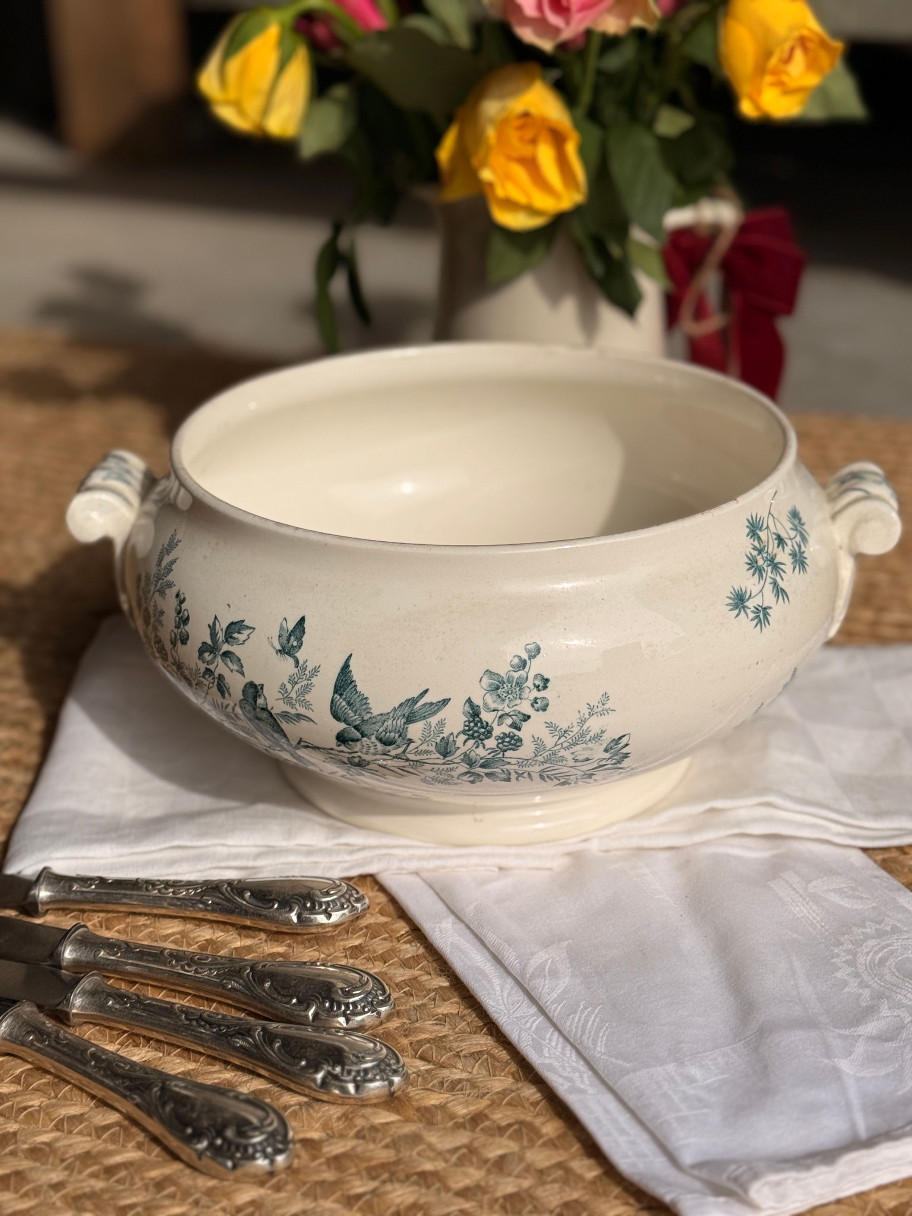 Soupière Mignon de Longwy