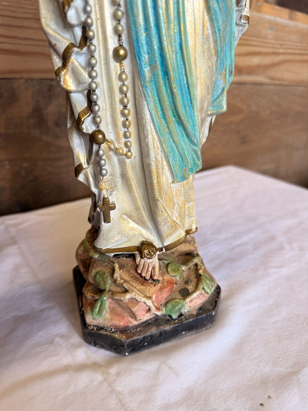 Miniature : Ancienne statue de la Vierge Marie