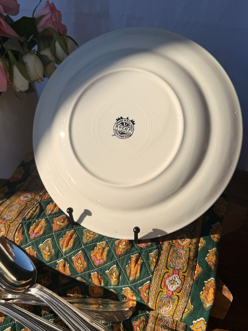 Miniature : Assiette Napoléon, Boch frères