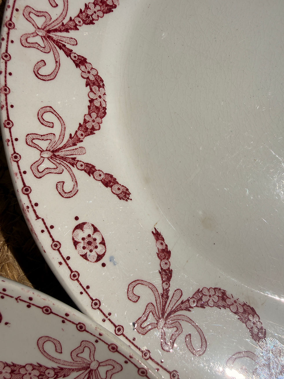 Miniature : Lot de 5 assiettes Juliana, Sarreguemines