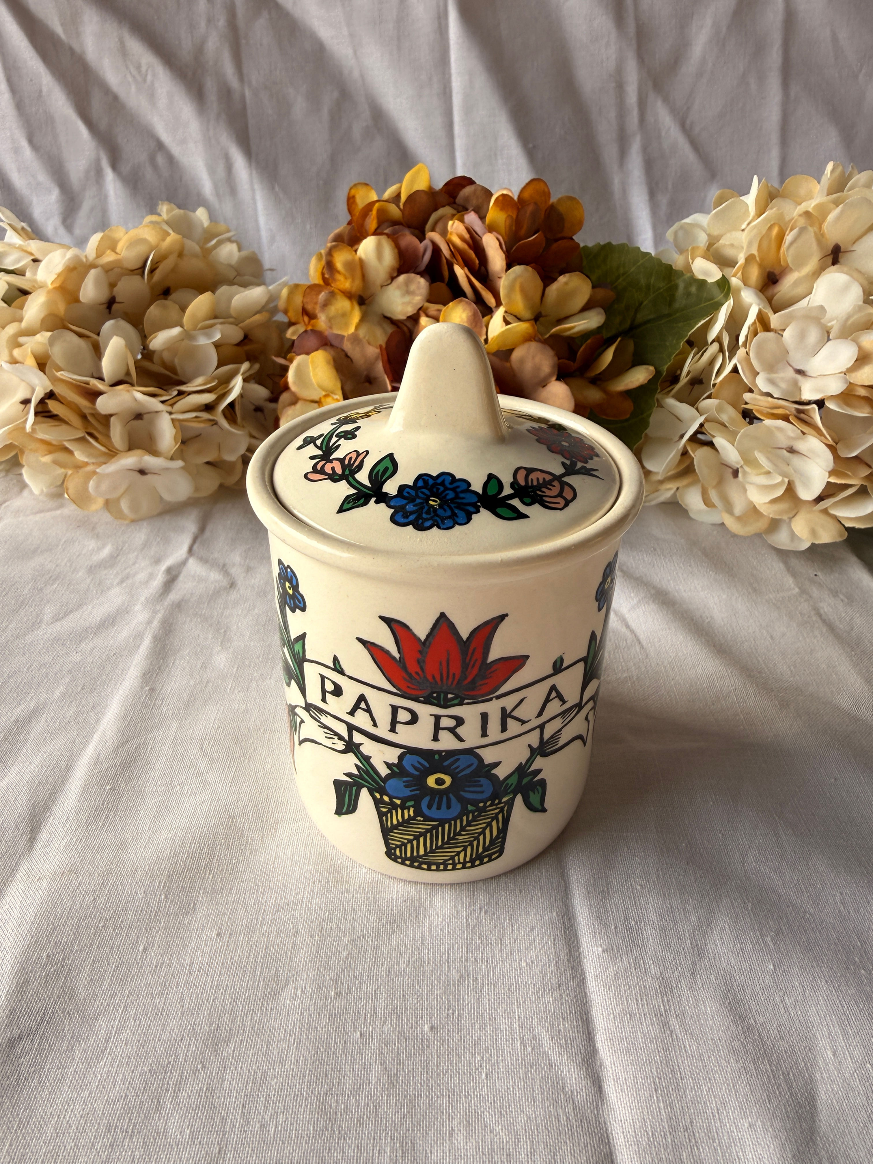 Pot à épices vintage Paprika – Modèle Rustica Salins France