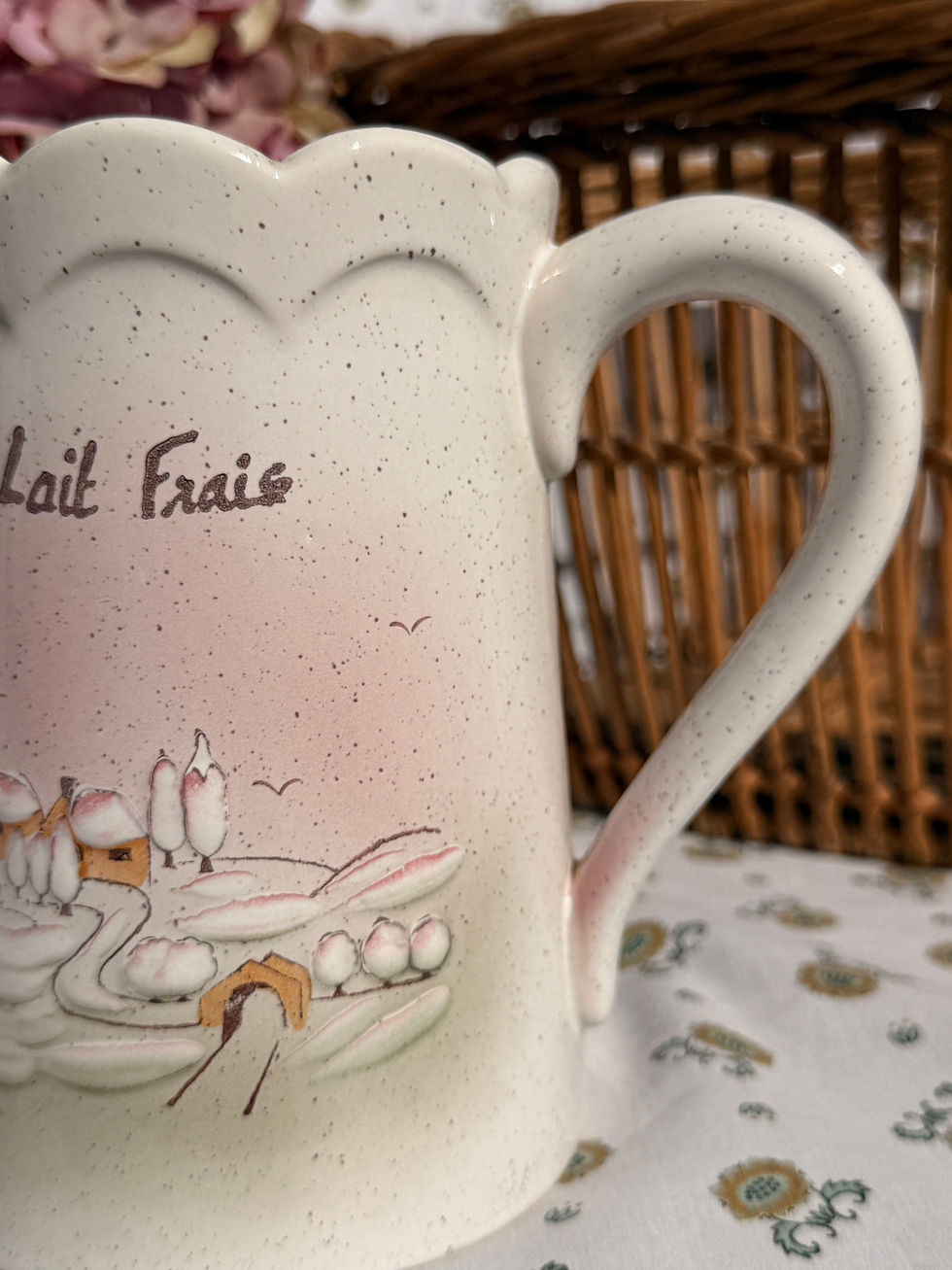 Miniature : Pichet à lait vintage