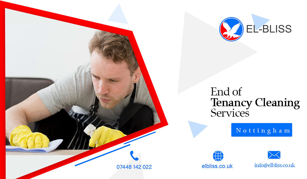 End of tenancy cleaning services Nottingham