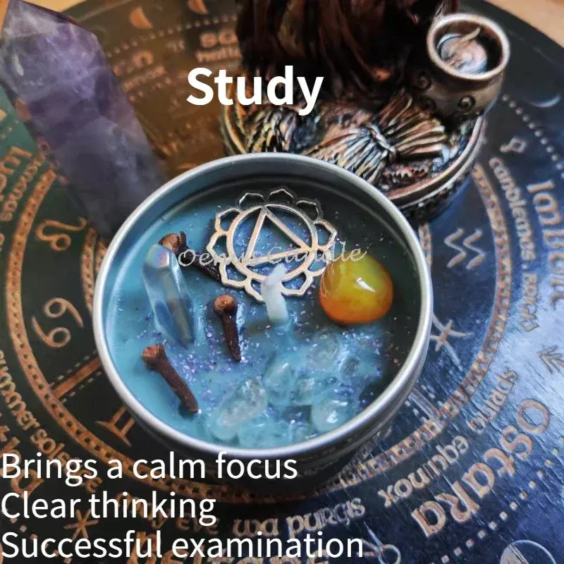 Thumbnail: Prosperity Candle Crystals w/ Herbs Soy