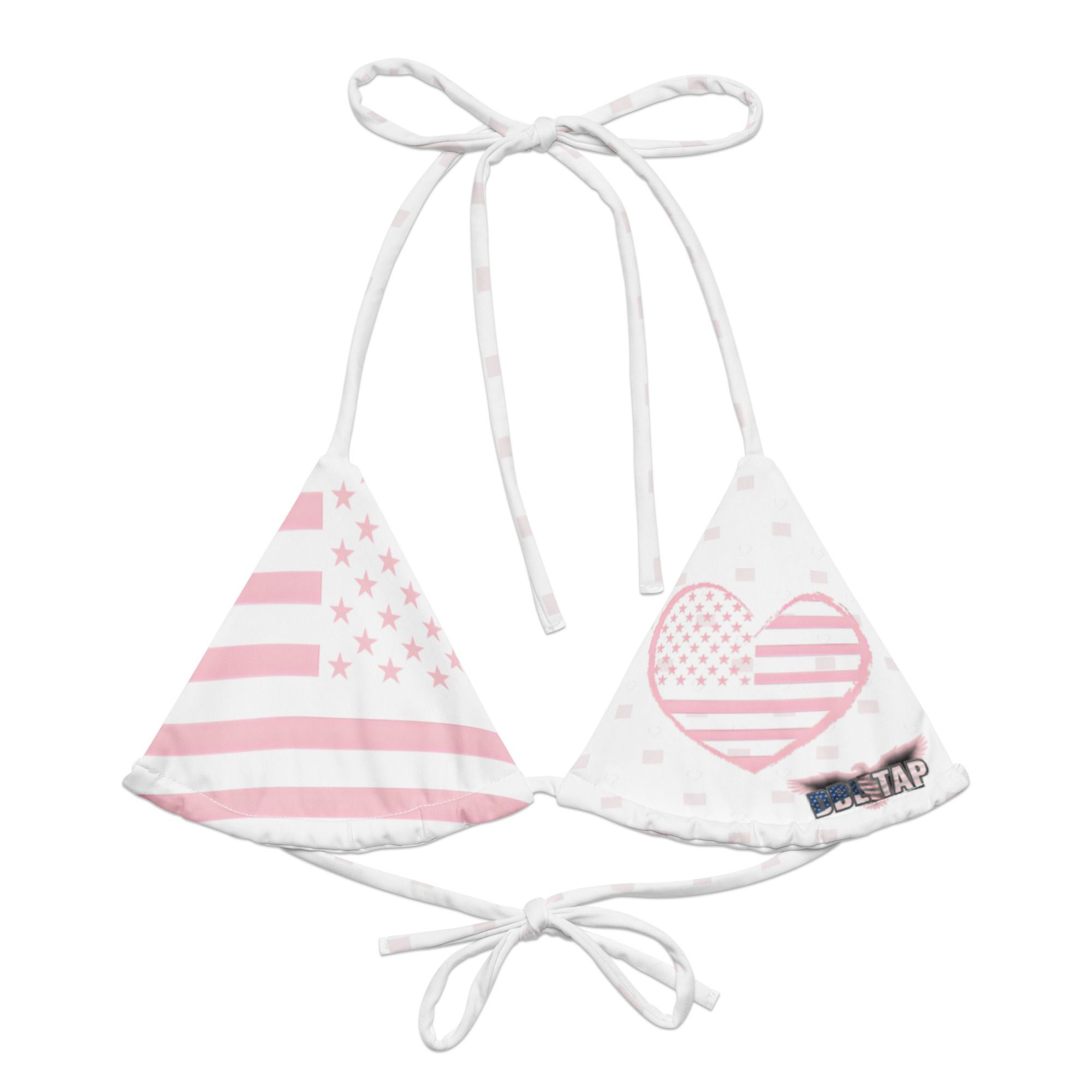 "DBL TAP" Women's String Bikini Top Special Edition