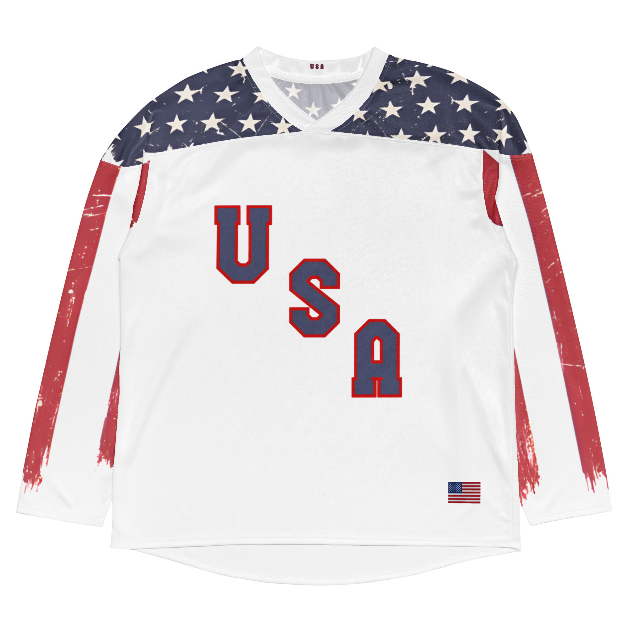 Hockey USA Jersey Long Sleeve