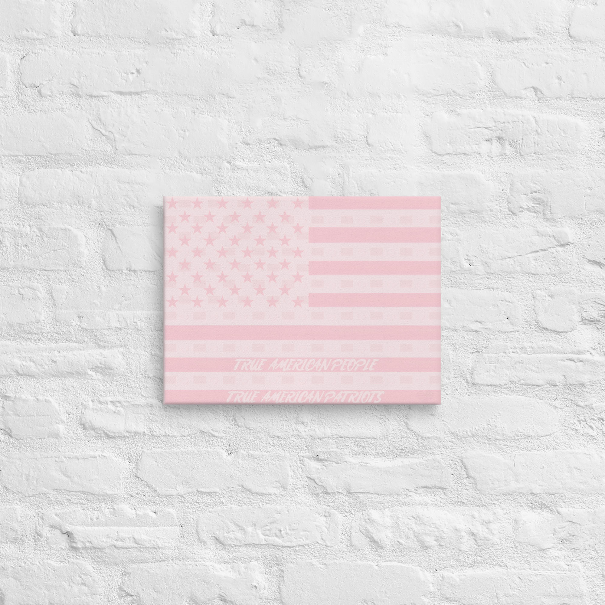 "DBL TAP" Canvas Flag Picture Special Edition