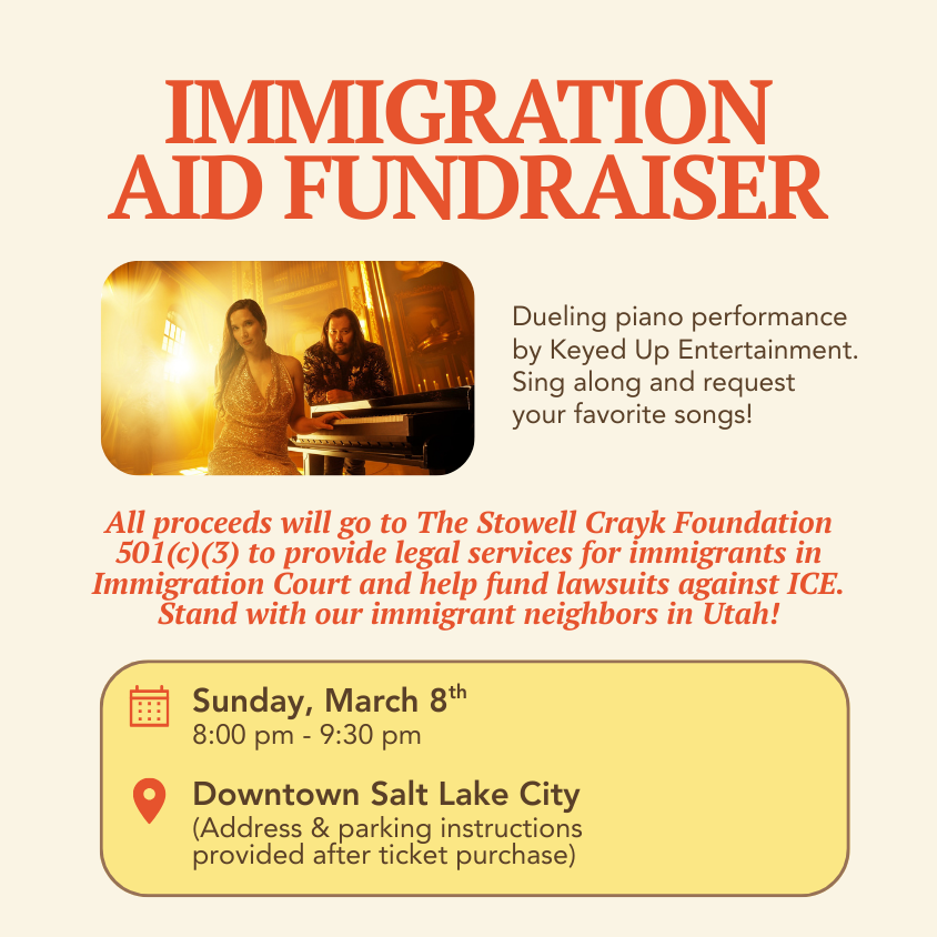 Immigration Aid Fundraiser with Keyed Up