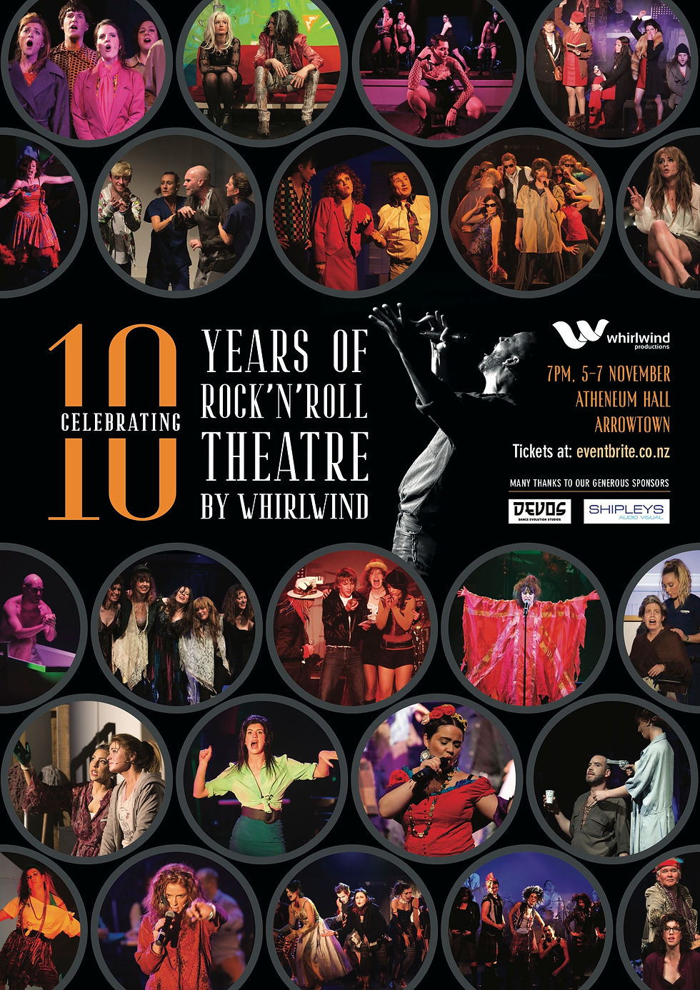 Whirlwind 10 years show - A3 poster copy