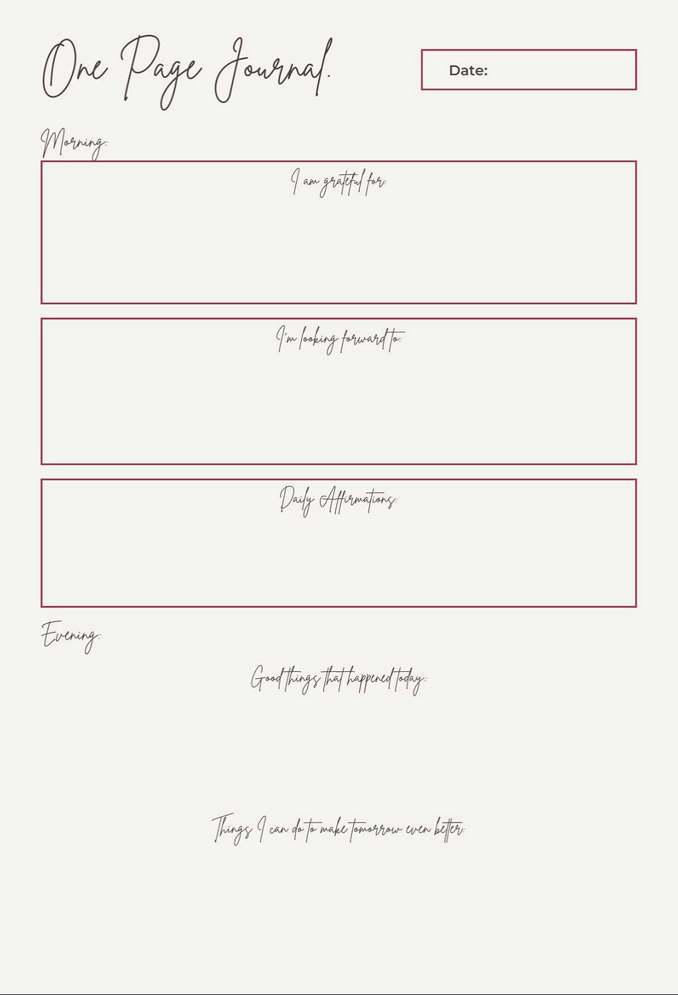Thumbnail: The Reflective Gratitude Journal