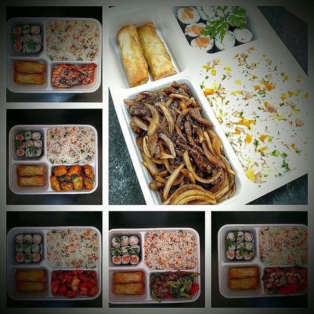 Arranged Food and Objects