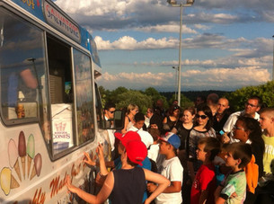 Food Truck Glace, Glacier, Camion de glace