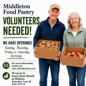 June 2026 Volunteers Needed