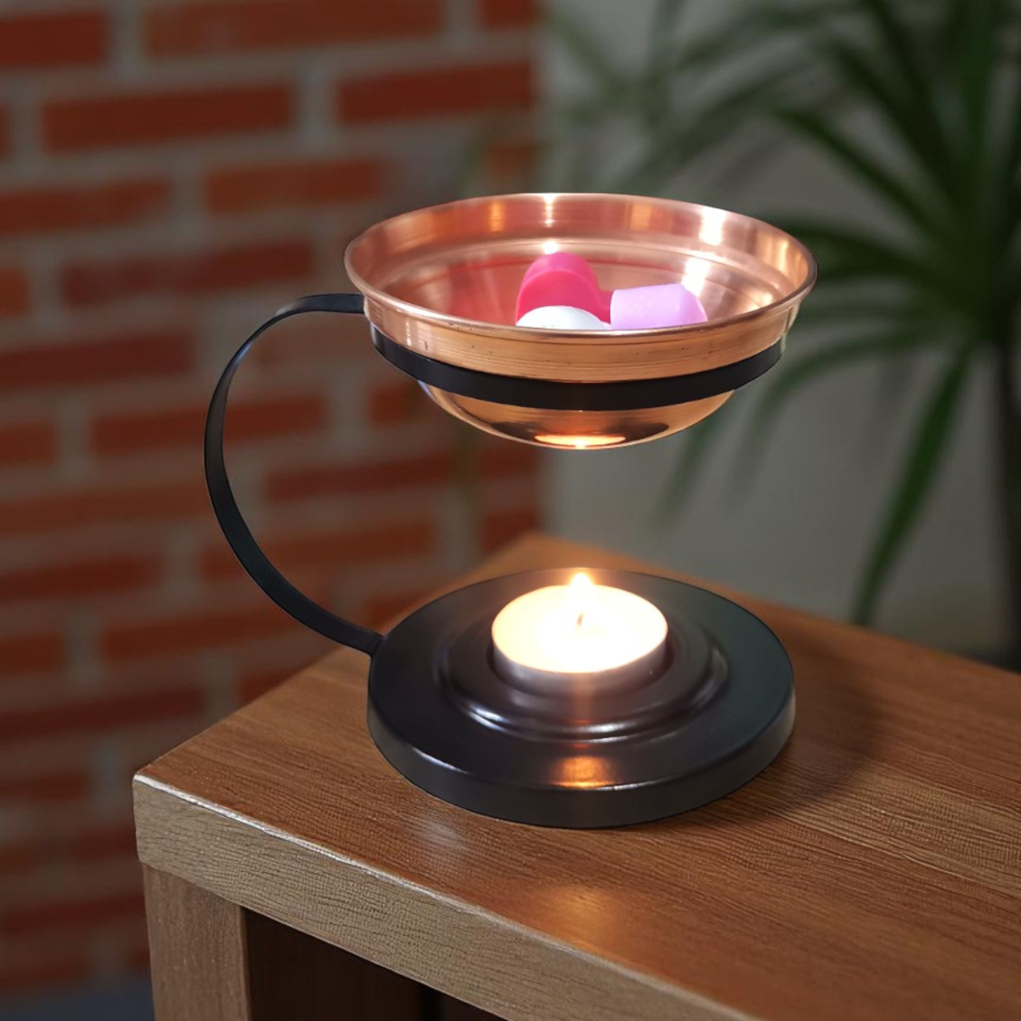 Modern Bakır Buhurdanlık