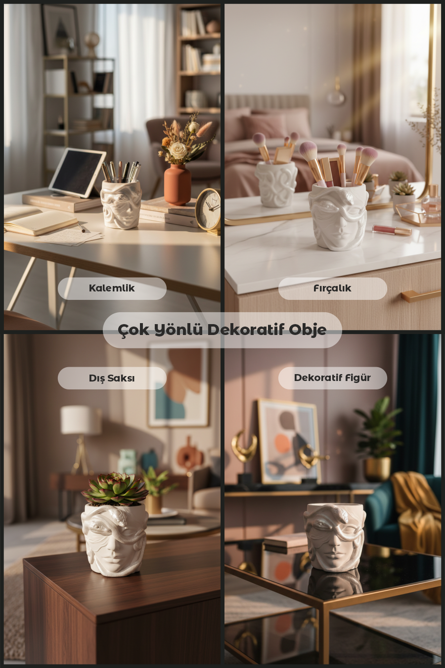 Küçük resim: Medusa Beton Kalemlik