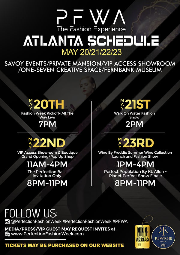 PFWA May 20th thru 23rd