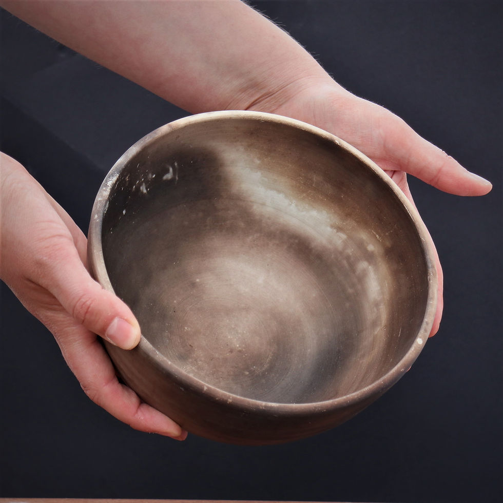 Thumbnail: Pit Fired Flower Bowl