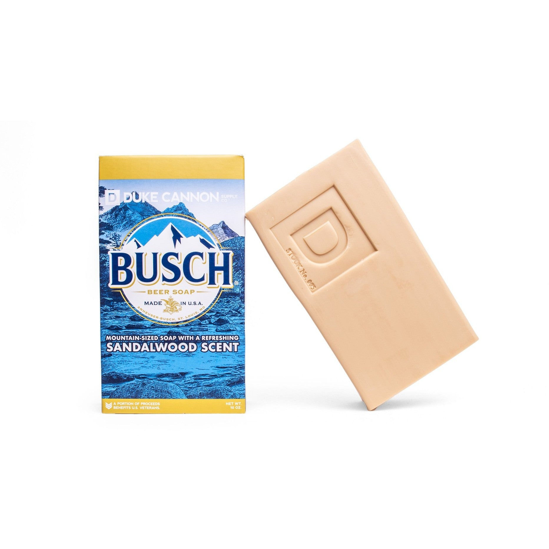 Duke Cannon Busch Beer Soap