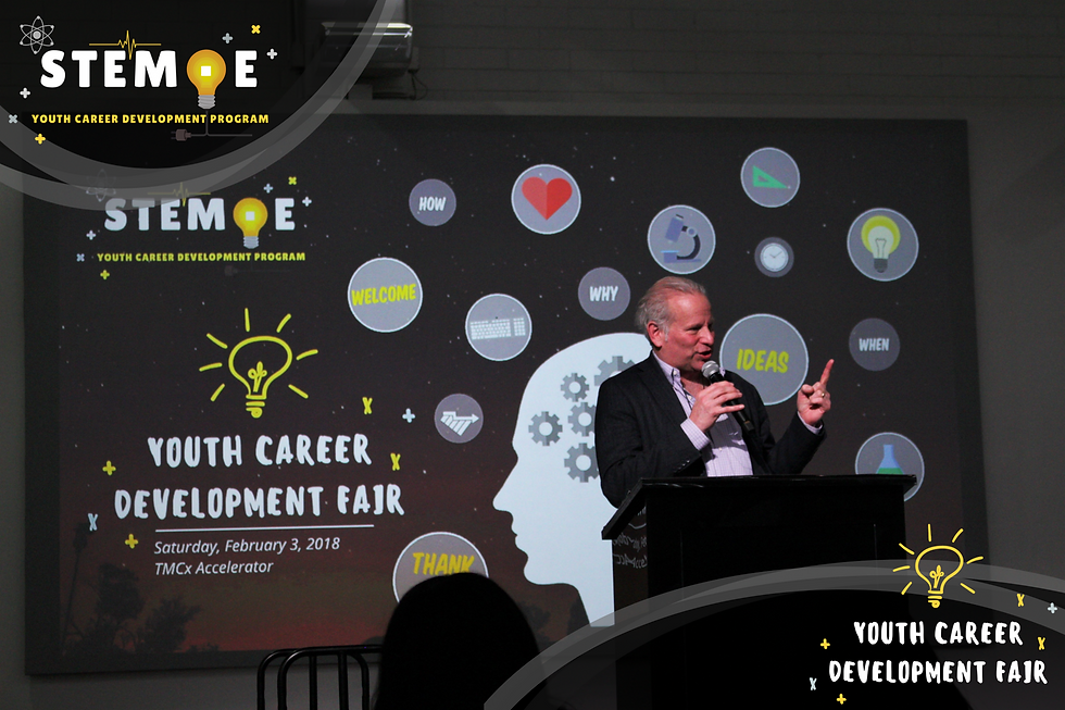 The STEME Youth Career Development Program provides STEM education (Science Technology Engineering a