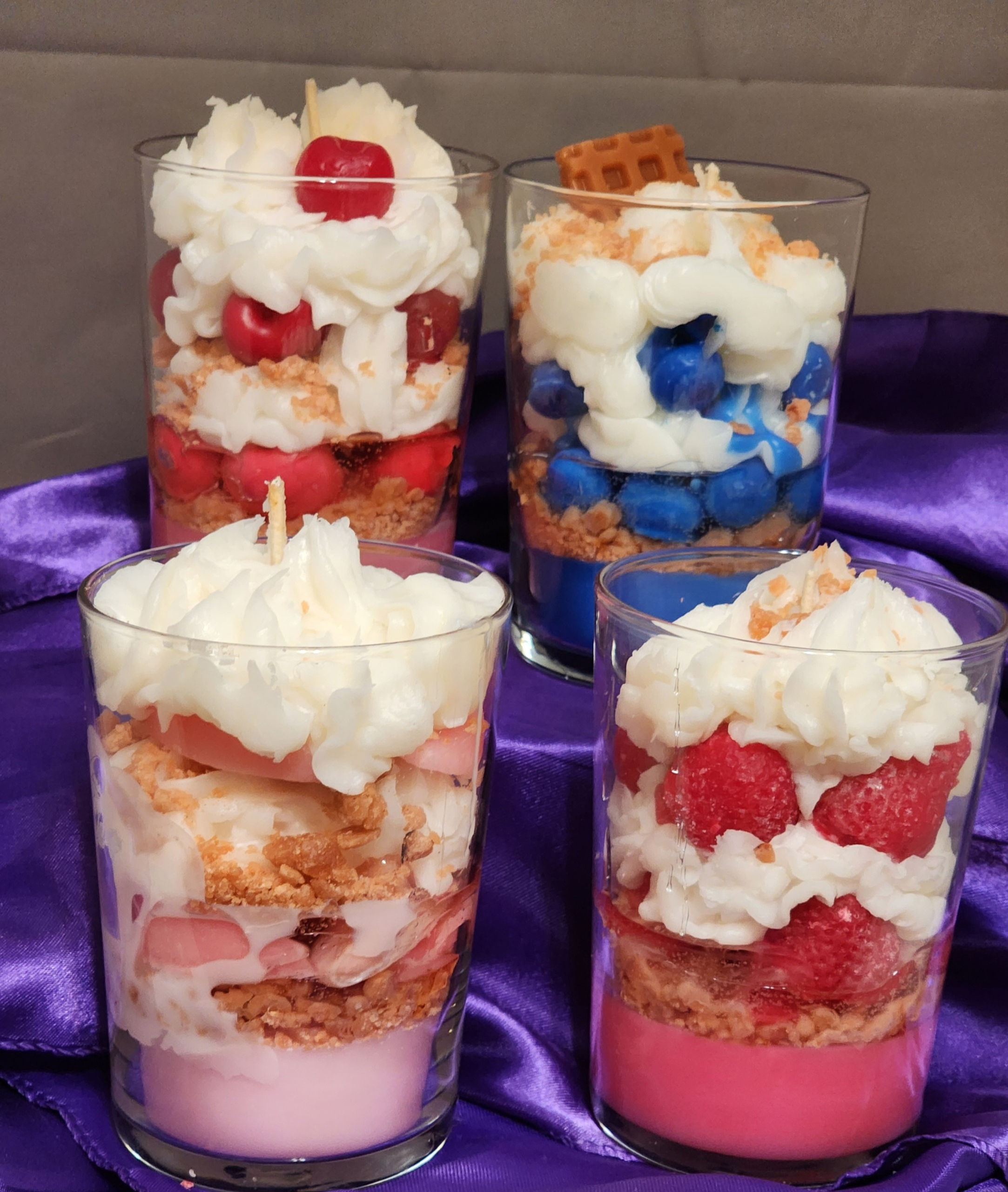 Sundae Dessert Candle