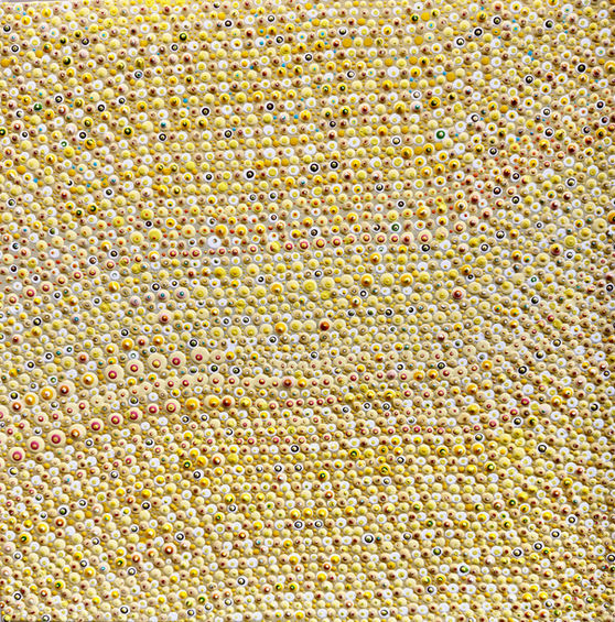Lana Gordon, "Sunflower Field," acrylic on canvas, 20"x 20"