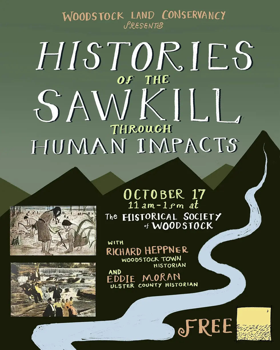 Mapping the Sawkill | Histories of the Sawkill Through Human Impacts
