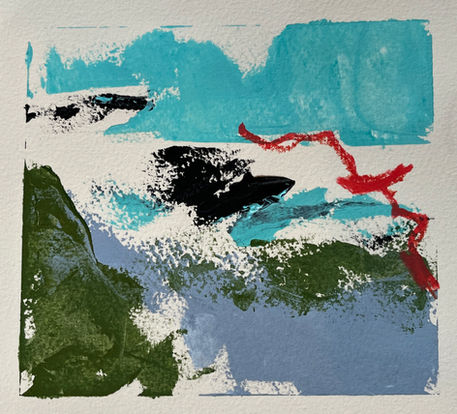 Abstract Landscape Looking South