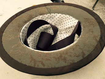 Students make hats!