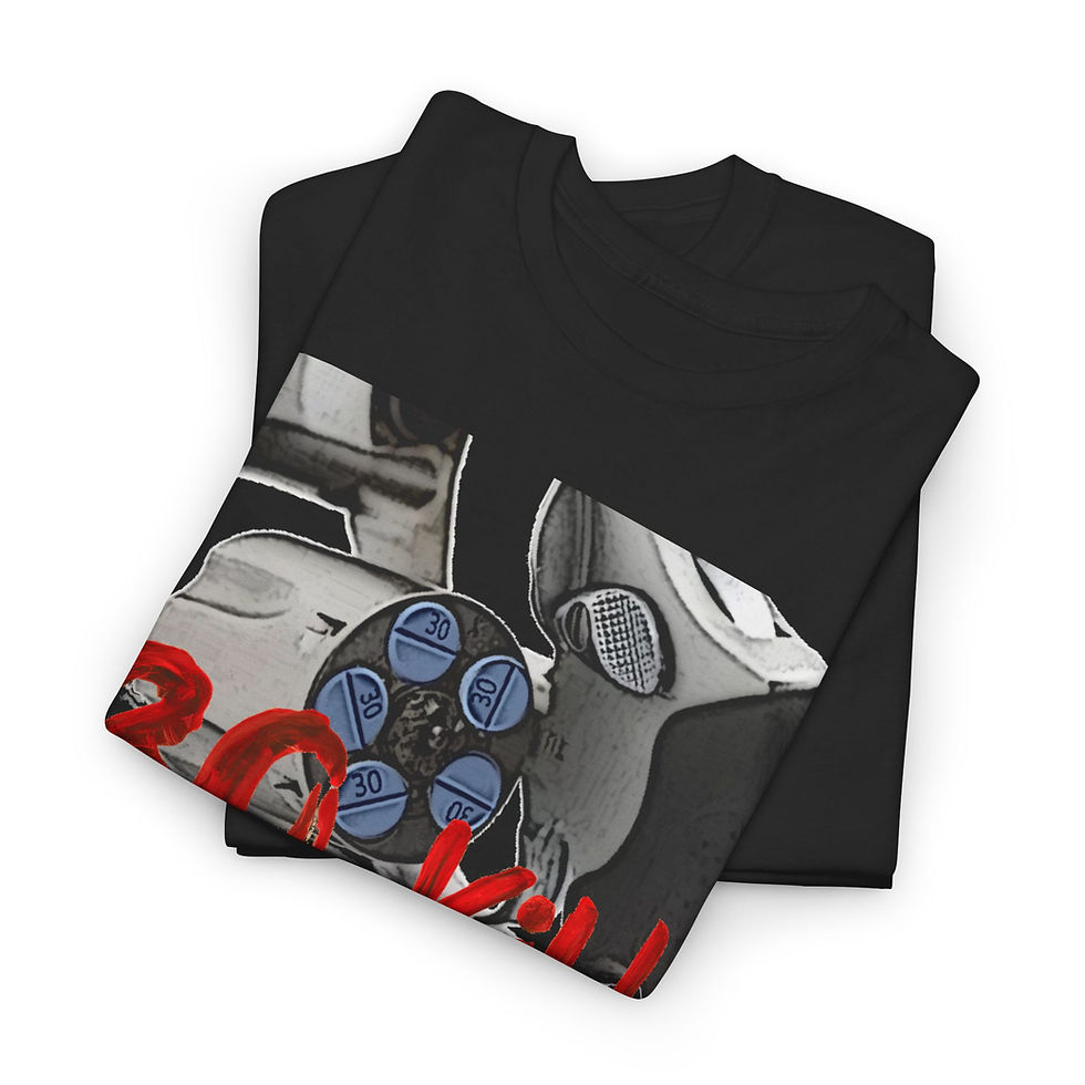 Thumbnail: 30s kill.  Revolver WHITE unisex cotton T-shirt
