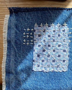 Sashiko embroidery 