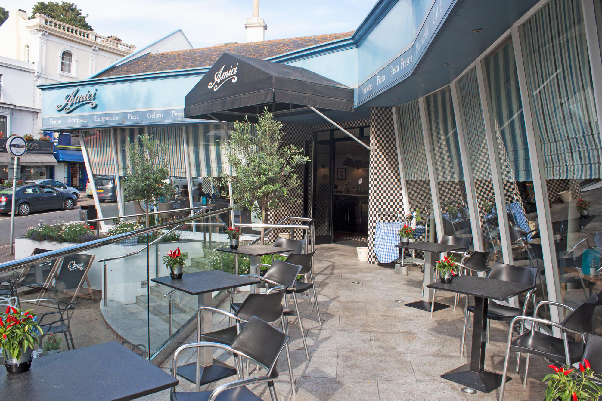 Amici Italian Restaurant in Torquay, Devon