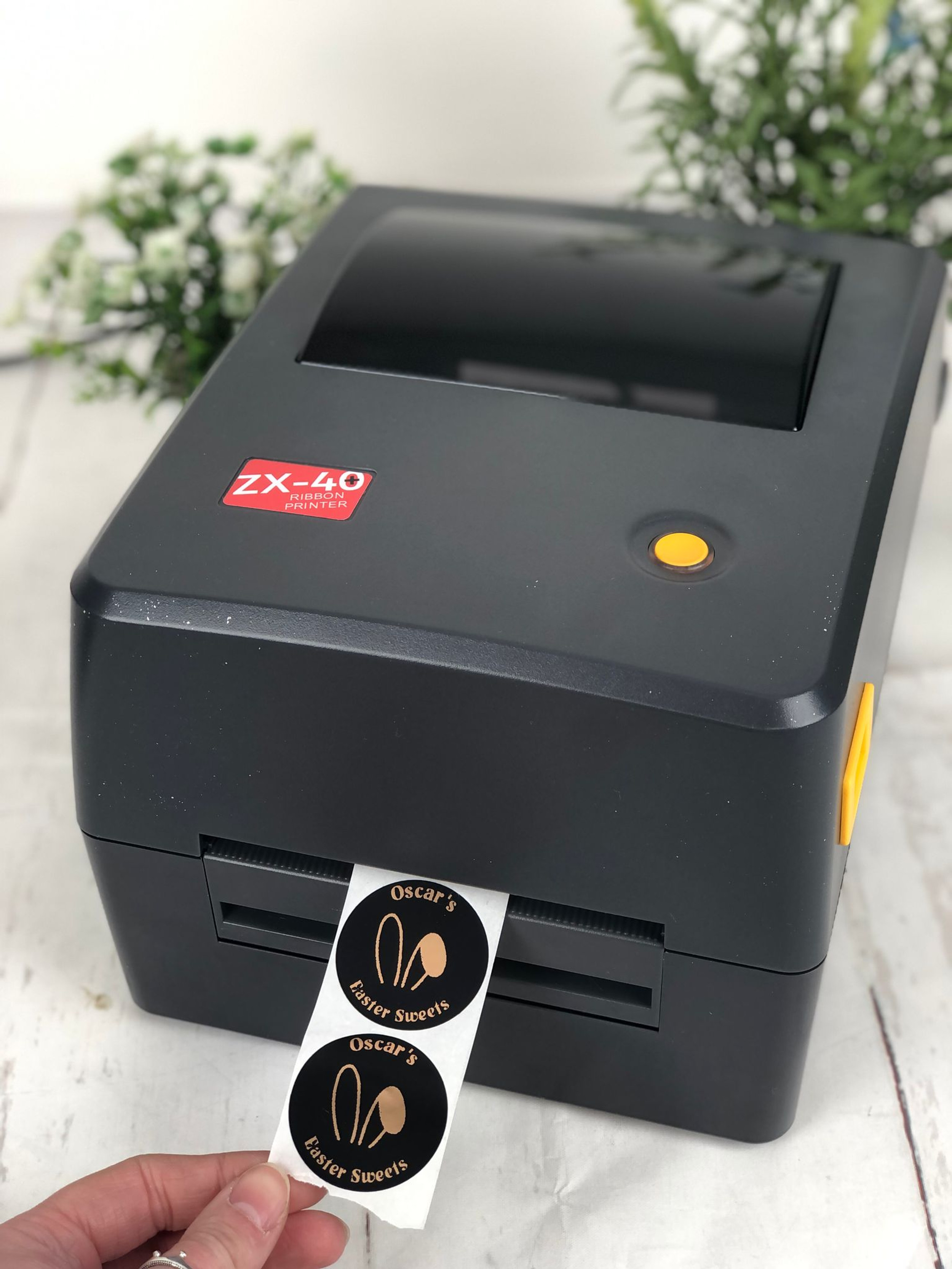 5 Creative Ways to Use the ZX-40 Plus Ribbon Printer This Easter 2025
