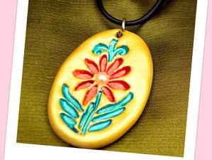 Clay Pendant