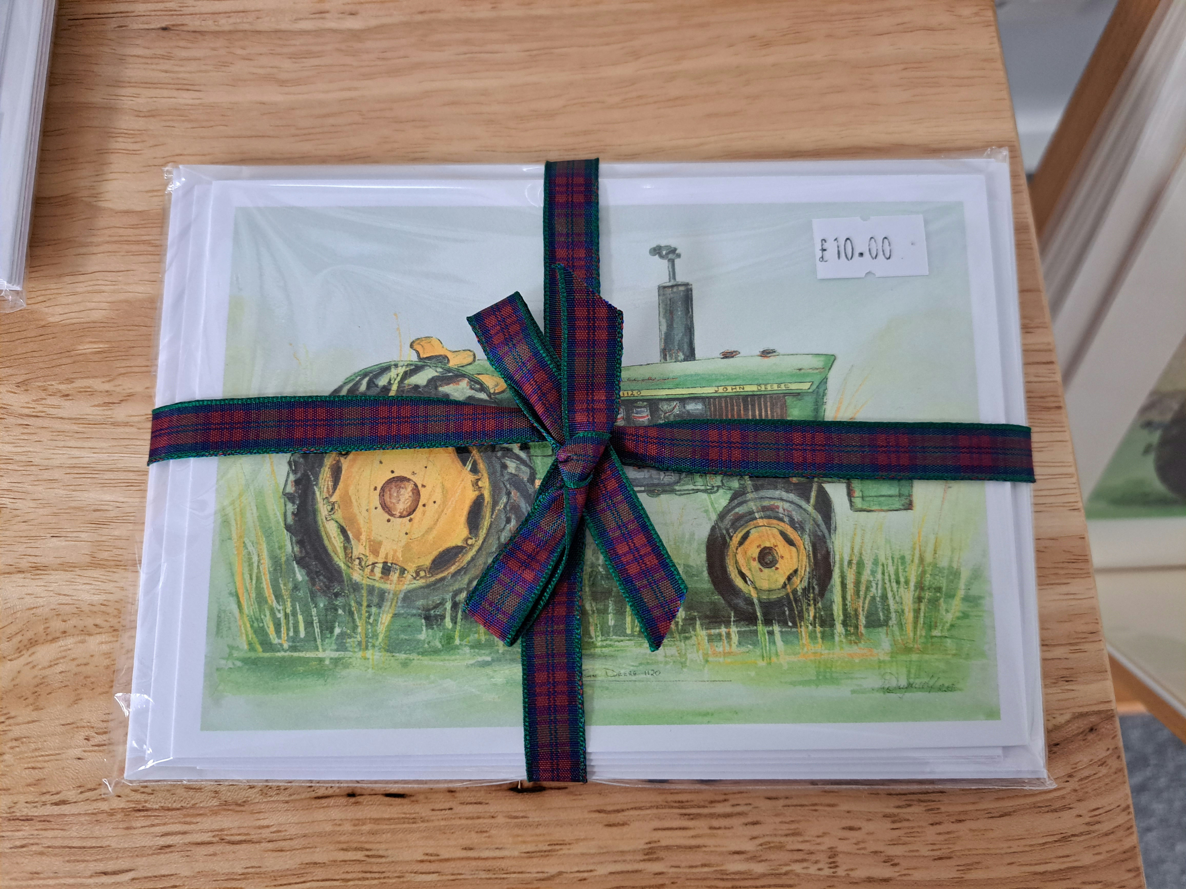 Tractor card selection