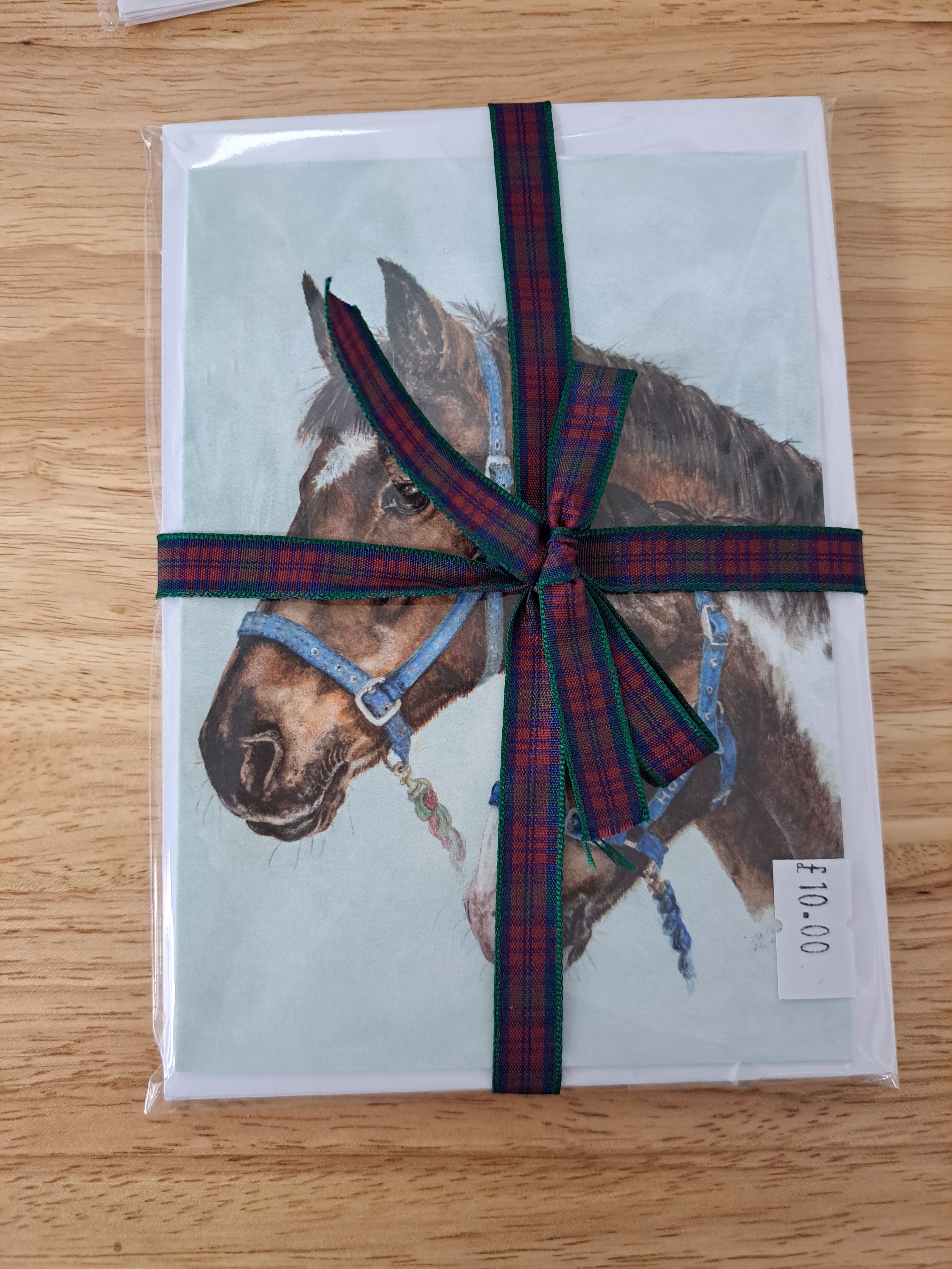 Set of five Animal Notecards