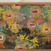 LOTUS LOVE - 24 X 48 - $3000 FRAMED