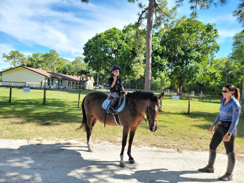 Horse Lesson - Riverbend Equestrian - Florida