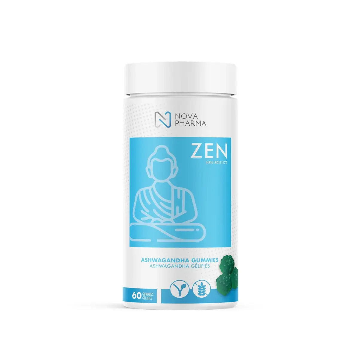 Zen - Jujubes d'Ashwagandha | Nova Pharma