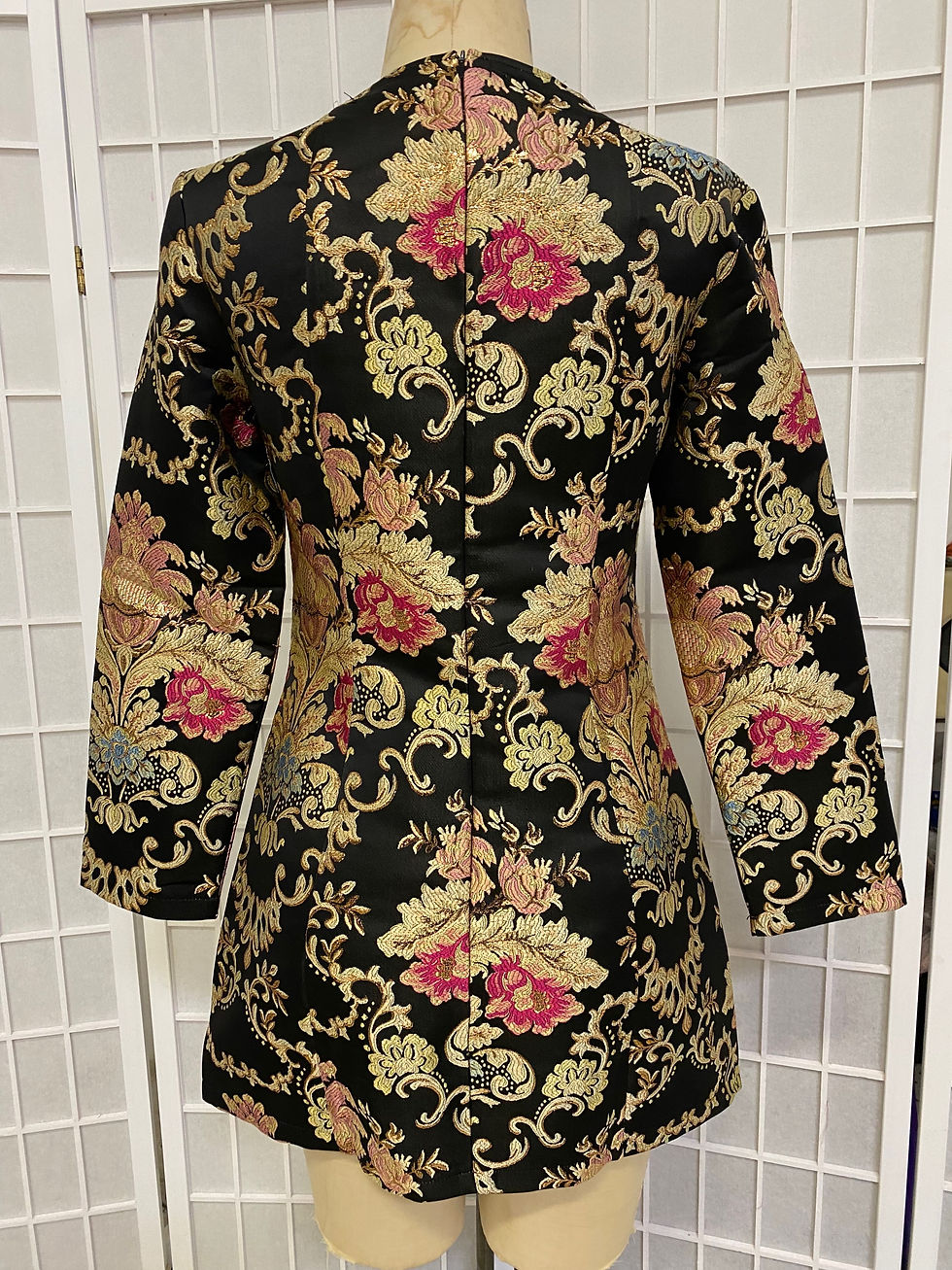 Thumbnail: Black Floral Dress