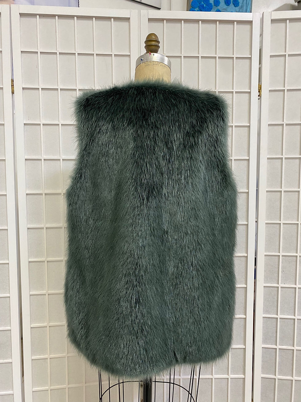 Thumbnail: Green Fur Vest 