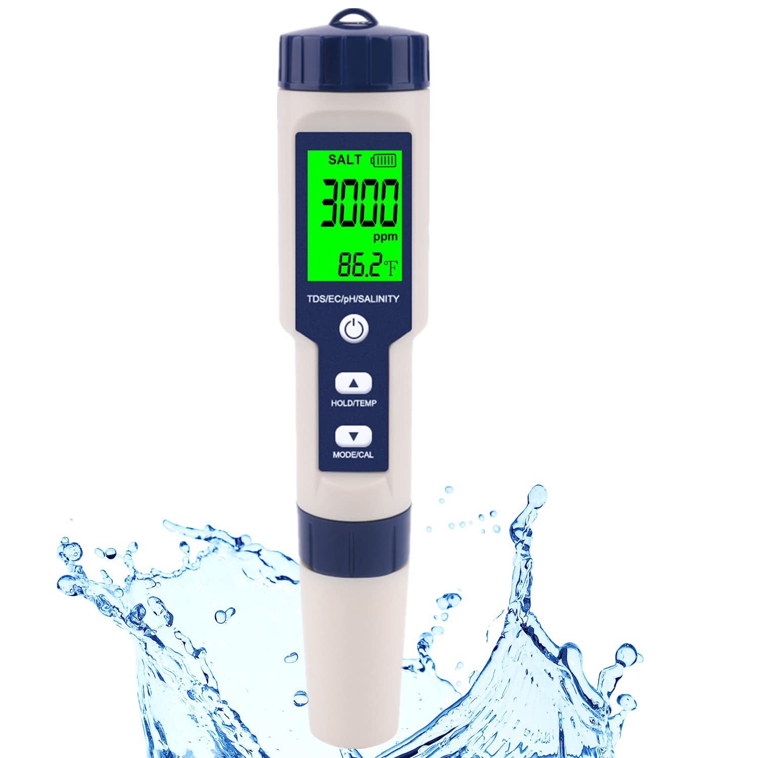 Pool Salt Tester & PH Meter