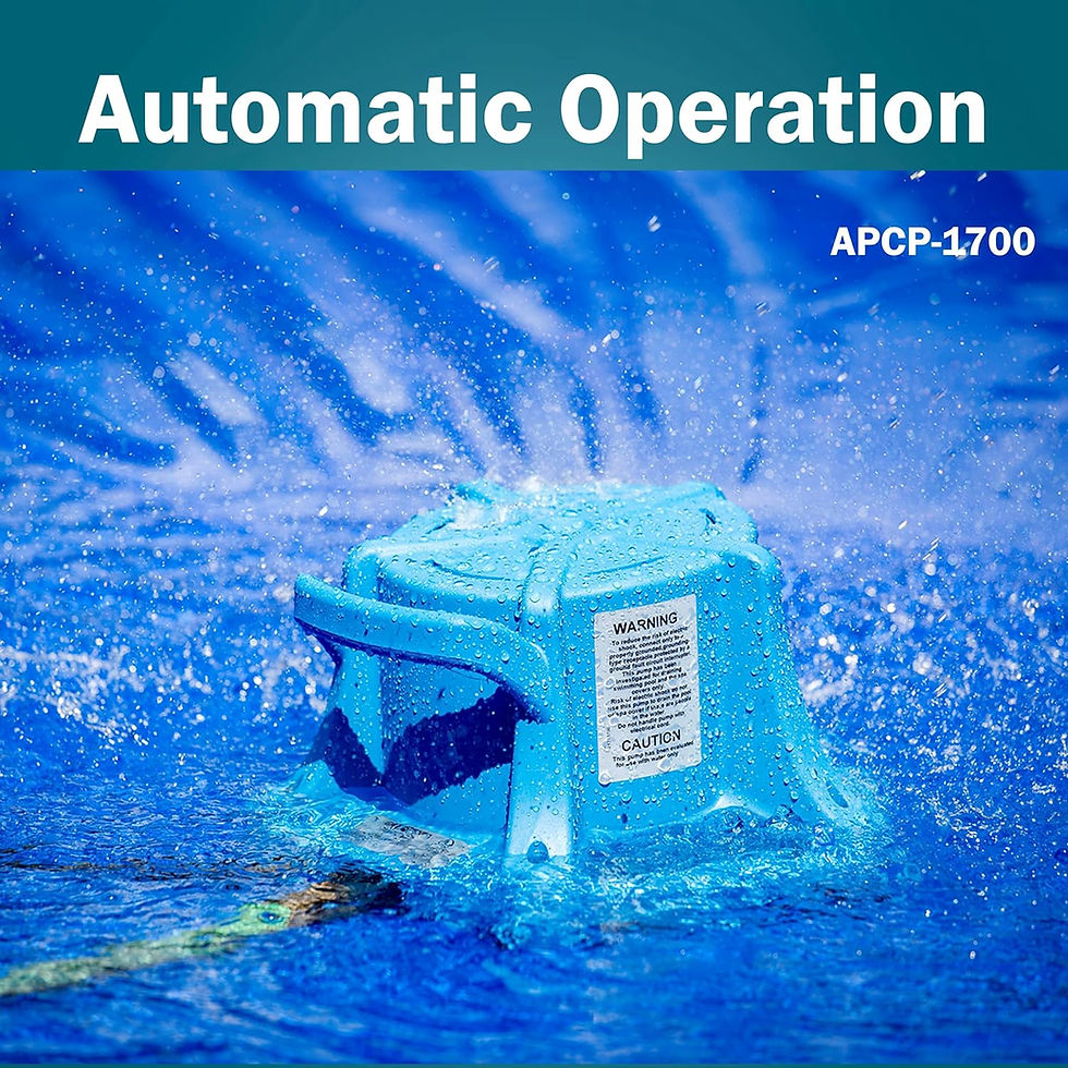 Thumbnail: Little Giant APCP-1700 115-Volt, 1/3 HP, 1745 GPH, Automatic, Submersible, Swim