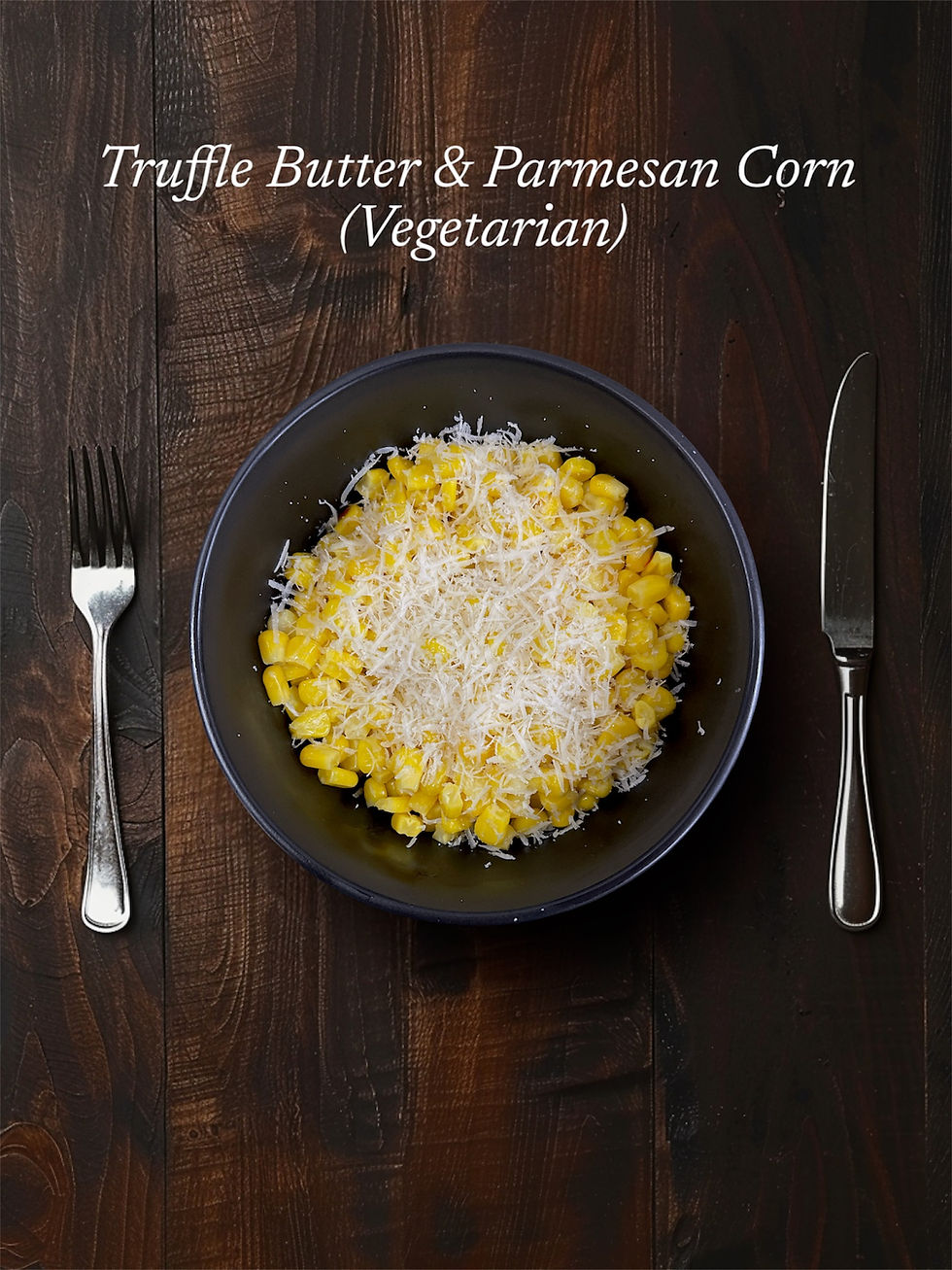 TRUFFLE BUTTER & PARMESAN CORN(V)  image