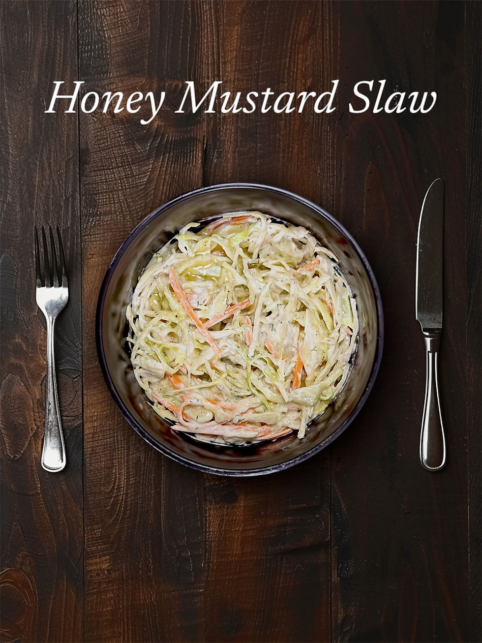 HONEY MUSTARD SLAW image