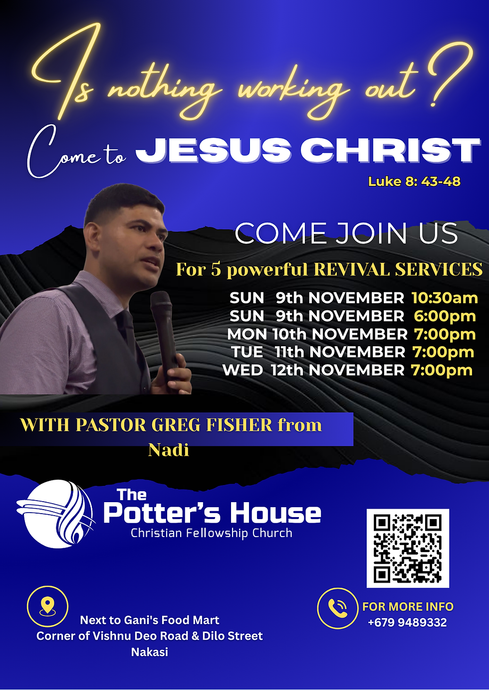 Revival with Pastor Greg Fisher