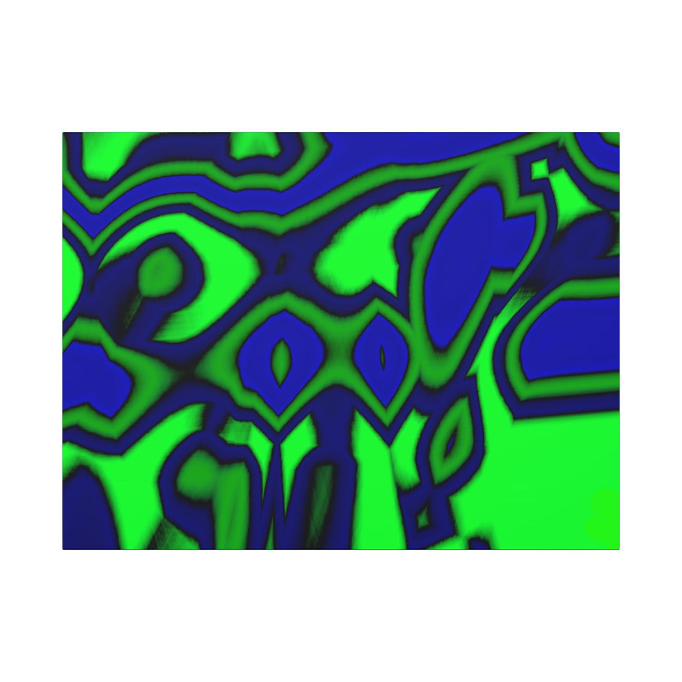 Thumbnail: Objects in Hawaii Island Abstract Canvas print