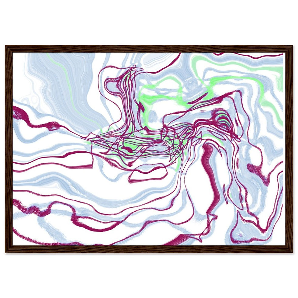 Thumbnail: Premium Semi-Glossy Paper Wooden Framed Poster