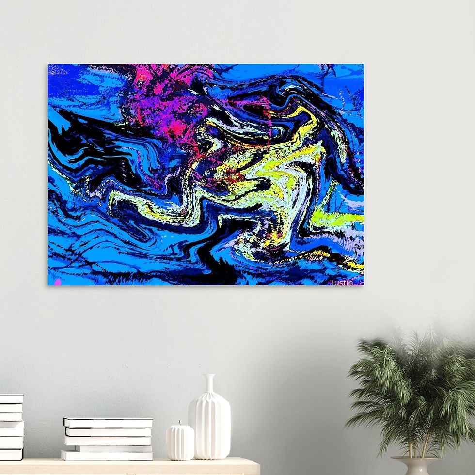 Thumbnail: the soft sunset Aluminum Print